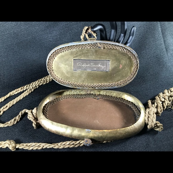 Vintage RARE Rafael Sanchez Metal Purse - Picture 5 of 7